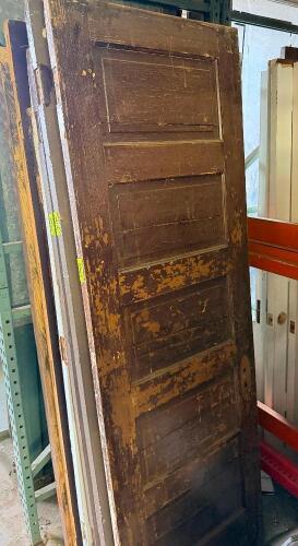 VINTAGE RECLAIMED HARDWOOD DOOR.