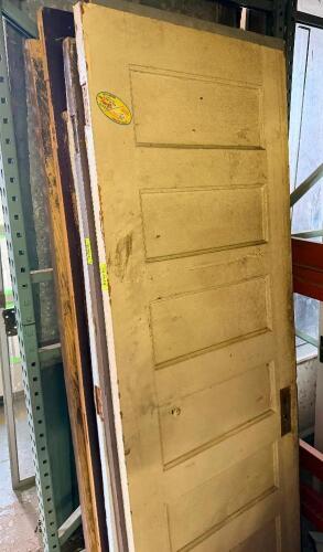 VINTAGE RECLAIMED HARDWOOD DOOR.