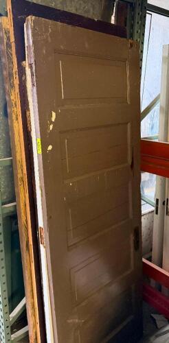 VINTAGE RECLAIMED HARDWOOD DOOR.