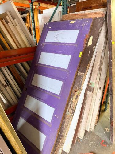 VINTAGE RECLAIMED HARDWOOD DOOR.
