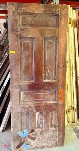 VINTAGE RECLAIMED HARDWOOD DOOR.