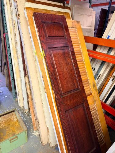 VINTAGE RECLAIMED HARDWOOD DOOR.