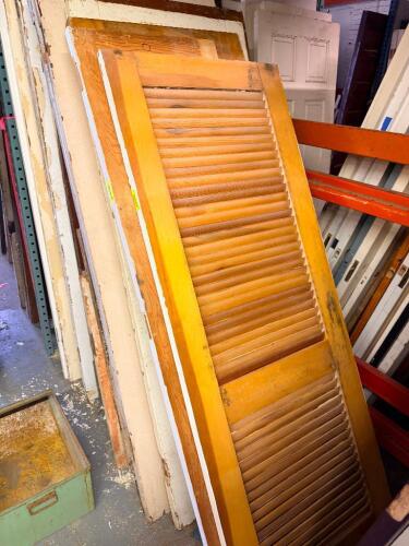 VINTAGE RECLAIMED HARDWOOD DOOR.
