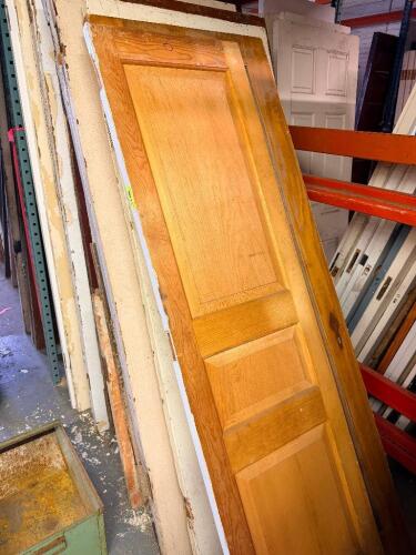 VINTAGE RECLAIMED HARDWOOD DOOR.