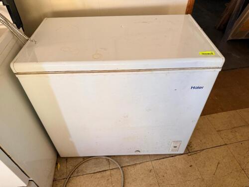 HAIER 36" DEEP FREEZER.