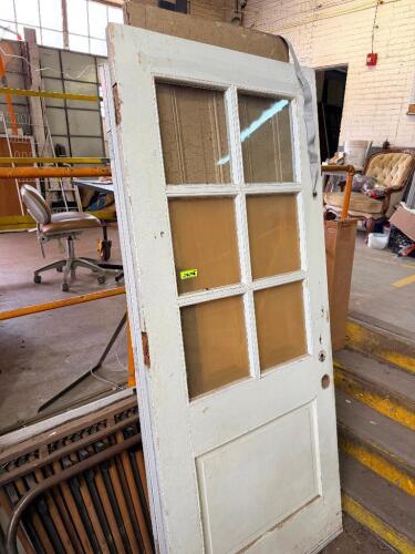 VINTAGE RECLAIMED HARDWOOD DOOR.