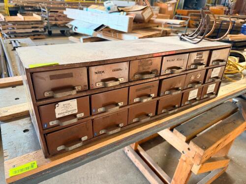 18 DRAWER METAL ORGANIZER