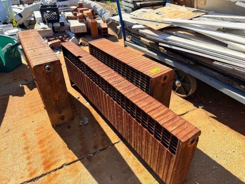 (4) ASSORTED HEAVY DUTY RADIATOR UNITS.