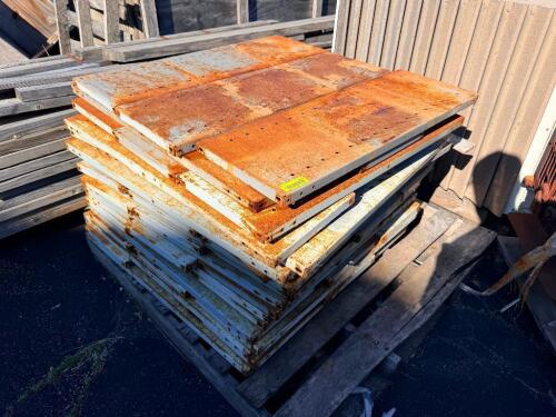 (1) LARGE LOT OF ASSORTED SCRAP METAL.