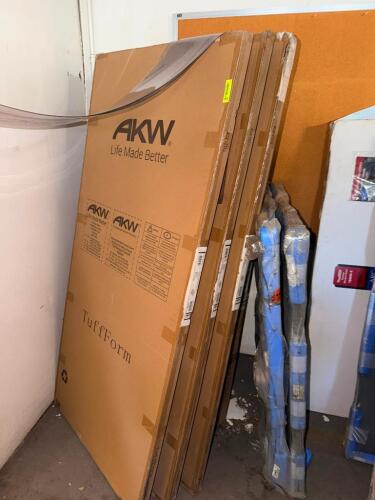 (3) AKW TUFF FORM 1800 MM SHOWER TRAY. LOW-PROFILE SHOWER BASE MANUFACTURED FOR LEVEL ACCESS INSTALLATIONS