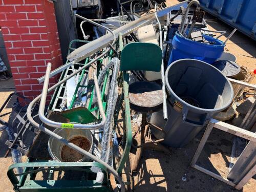 (1) LOT OF ASSORTED METAL SCRAP