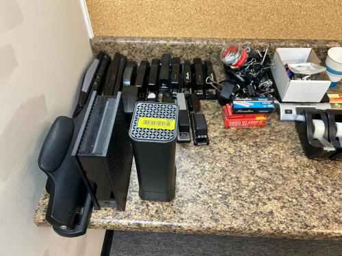 (1) LOT OF OFFICE SUPPLIES AS SHOW