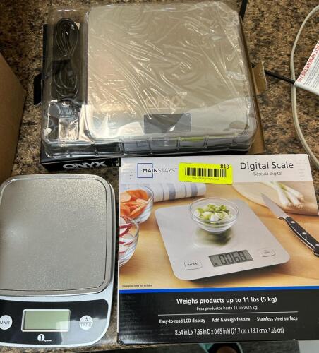 (3) ASSORTED SCALES