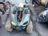 SMALLER GAS-POWERED SPORT ATV WITH AUTOMATIC TRANSMISSION, FRONT AND REAR SUSPENSION, FRONT BUMPER, KNOBBY OFF-ROAD TIRES, AND MOLDED PLASTIC BODY PANELS - 3