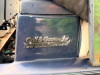 WESTERN ELECTRIC GOLF CART WITH WINDSHIELD, FOLDING CANVAS TOP, HEADLIGHTS, TWO-PERSON BENCH SEAT, REAR BAG PLATFORM, AND WHITE STEEL WHEELS. SELLER STATES BATTERY IS BAD BUT HE DOES HAVE A REPLACEMENT LITHIUM BATTERY FOR THIS CART. - 5