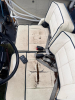 WESTERN ELECTRIC GOLF CART WITH WINDSHIELD, FOLDING CANVAS TOP, HEADLIGHTS, TWO-PERSON BENCH SEAT, REAR BAG PLATFORM, AND WHITE STEEL WHEELS. SELLER STATES BATTERY IS BAD BUT HE DOES HAVE A REPLACEMENT LITHIUM BATTERY FOR THIS CART. - 7