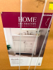 HOME DECORATORS COLLECTION 36" BATHROOM VANITY WITH ENGINEERED STONE TOP - 3