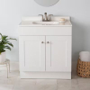 30" BATHROOM VANITY COMBO WITH CULTURED MARBLE TOP