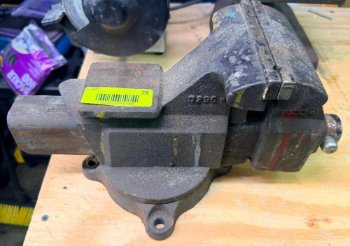5" HEAVY DUTY MOUNTED TABLE VICE