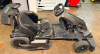 NINEBOT GO-KART PRO ELECTRIC GO-KART WITH ADJUSTABLE FRAME, REAR SPOILER, SPORT SEAT, STEERING WHEEL CONTROLS, CHARGER, AND HIGH-PERFORMANCE ELECTRIC DRIVE SYSTEM.