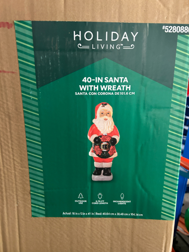 (1) 4O INCH SANTA