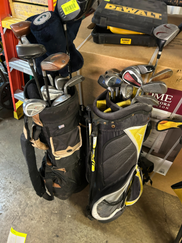 (2) SETS OF GOLF CLUBS