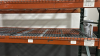 (4) 10 FT SECTION OF TEAR DROP INDUSTRIAL PALLET RACKING. INCLUDING: 7 UPRIGHTS, 30 CROSS BEAMS, AND 30 WIRE MESH DECKING. - 4