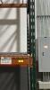 (3) 10 FT SECTION OF TEAR DROP INDUSTRIAL PALLET RACKING. INCLUDING: 4 UPRIGHTS, 18 CROSS BEAMS, AND 18 WIRE MESH DECKING. - 5