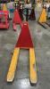 (1) RED AND YELLOW PALLET JACK - 2