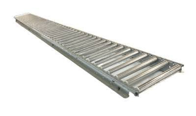 (3) SHELF-LESS CARTON FLOW TRACK, CONVEYOR BELT