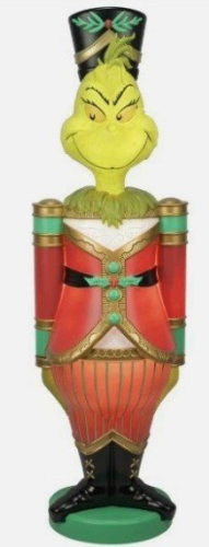 (1) OUTDOOR GRINCH DECORATION