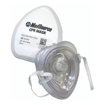 (1) BOX OF (18) ONE WAY VALVE FILTER CPR MASKS