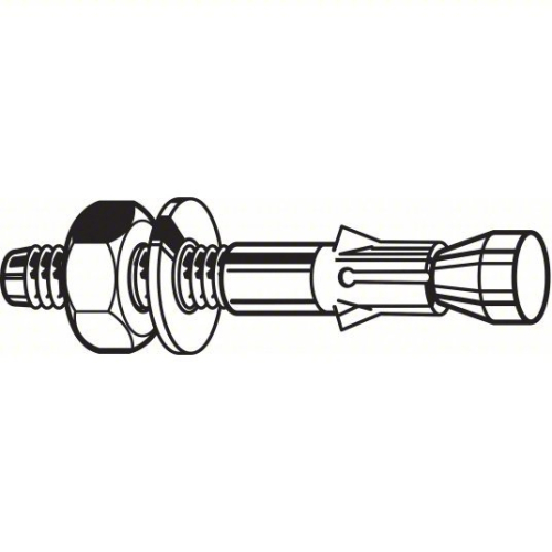 (1) BOX OF (130) WEDGE ANCHOR