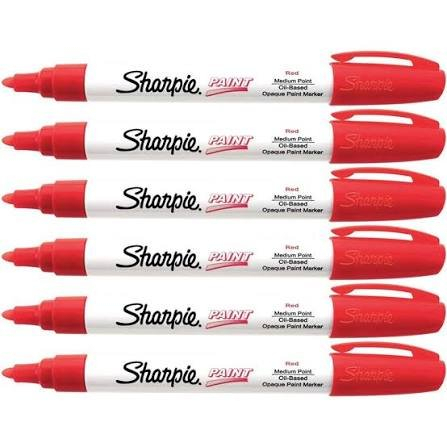 (6) PAINT MARKERS