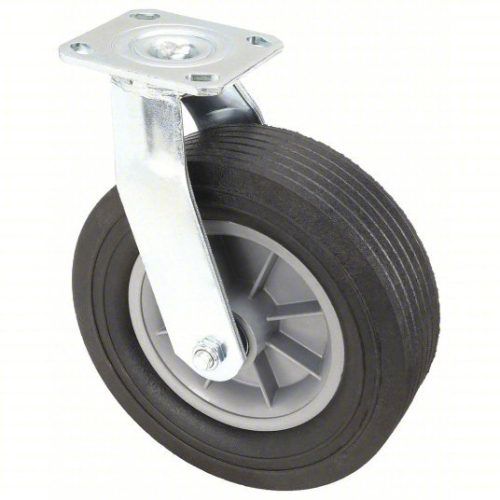 (3) PLATE CASTER WHEEL