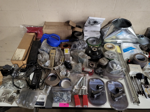 (1) TABLE OF MISC ITEMS