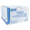 (1) BOX OF (100) DISPOSABLE SYRINGES WITH NEEDLE