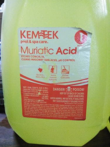 (2) MURIATIC ACID