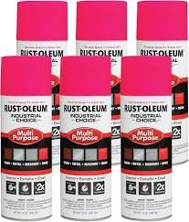 (6) CANS OF SPRAY PAINT