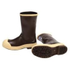 (1) PAIR OF STEEL TOE RUBBER BOOTS