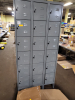 (1) 6 TIER LOCKERS - 3