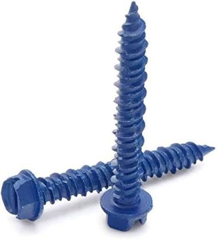 (5) BOXES OF SLOTTED HEX WASHER HEAD SCREWS