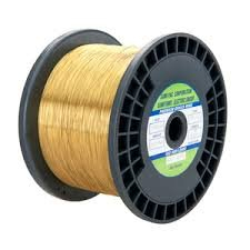 (1) SPOOL OF ELECTRIC PREMIUM BRASS WIRE
