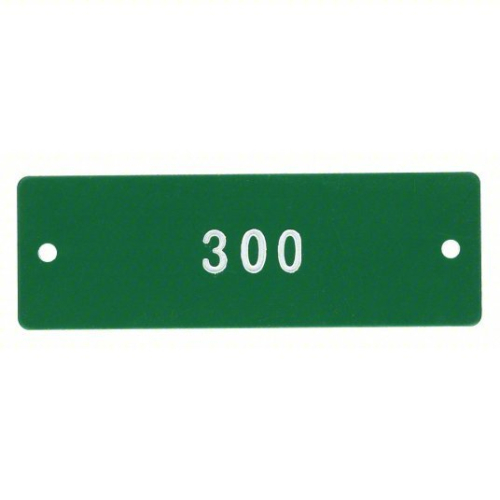 (6) SETS OF (100) NUMBER TAGS