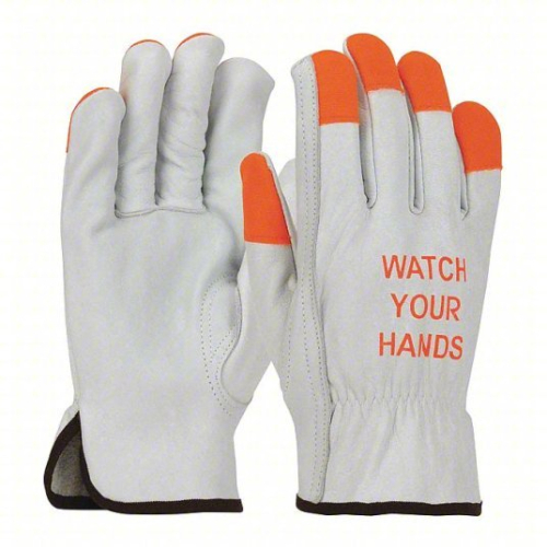 (12) PAIR OF LEATHER WORK GLOVES
