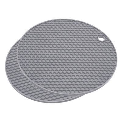 (8) SILICONE TRIVET MATS