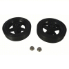 (1) SET OF WHEELS AND HUBS