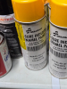 (6) YELLOW SPRAY PAINT - 3