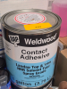 (2) CONTACT ADHESIVE LANDAU TOP & TRIM - 2