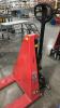(1) RED HEAVY DUTY GIANT MOVE PALLET JACK, 3,300 LBS CAPACITY - 2